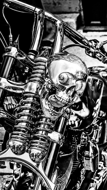  PD13 – Motochrome Skull 