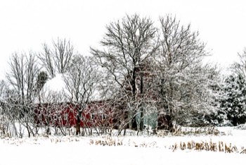  Barn in Winter 